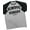 T-Shirt Heather Grey, variant on GYMISH RAGLAN Always Hungry Workout Gym T-Shirt – Funny Gym Shirt for Men, Men's Workout Tee, Bodybuilding & Fitness Gym Apparel