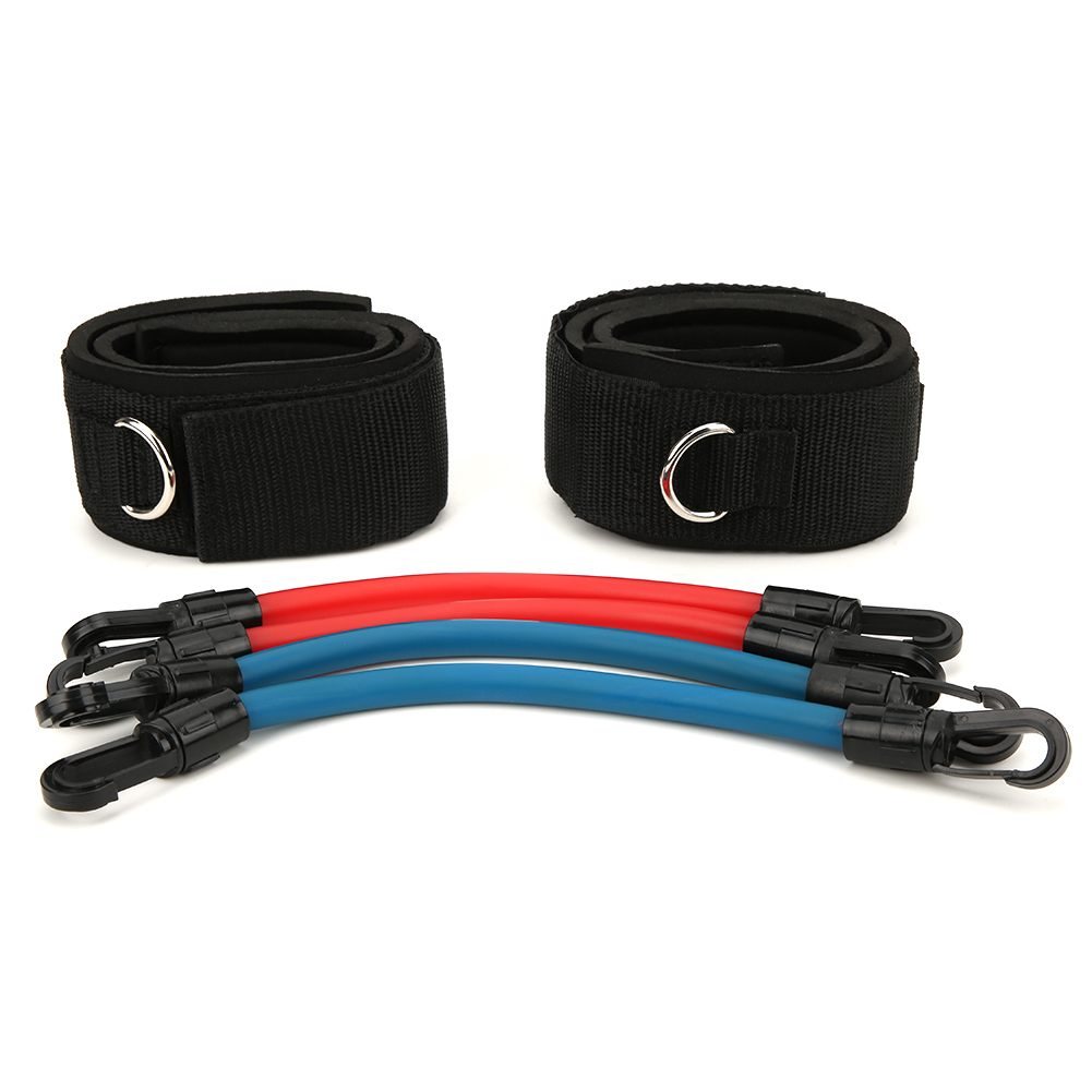 Herwey Latex Tube Anti-skid Adjustable Power Exercise Leg Strength Training Resistance Band Taekwondo Trainer,Exercise Resistance Band,Strength Training Band