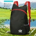 thumbnail image 4 of Bolsa plegable para exteriores, mochila de viaje ligera, diseño de bolsillo deslizante para hombres y mujeres, 4 of 9