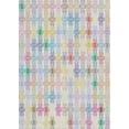 thumbnail image 1 of Ahgly Company Machine Washable Indoor Rectangle Transitional Grey Gray Area Rugs, 6' x 9', 1 of 7