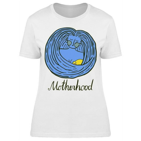 Motherhood Mother With Son T-Shirt Women -Image by Shutterstock, Female Small