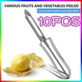 thumbnail image 2 of Willstar Stainless Steel Rotary Peeler Fruit Potato Vegetable Peeler Slicer Cutting Knife Planer Utility Kitchen Gadget, 2 of 11
