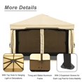 thumbnail image 5 of Aoodor 12.00 ft x 12.00 ft Outdoor Tent Canopy Shelter Gazebo, 5 of 8