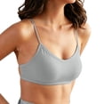 thumbnail image 2 of Trikvn No Underwire Bras for Women Seamless Strappy Backless Everyday Comfort Push Up Support Bralette with Adjustable Spaghetti Strap Wireless Bra, 2 of 6