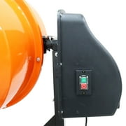 INTSUPERMAI Cement Concrete Mixer Mobile Horizontal Mortar Drum Mixer 205L