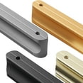 thumbnail image 3 of BE-TOOL 4 Pack Alumium Solid Cabinet Handles Kitchen Drawer Pulls Cupboard Wardrobe Handle's Replacements, 3 of 7