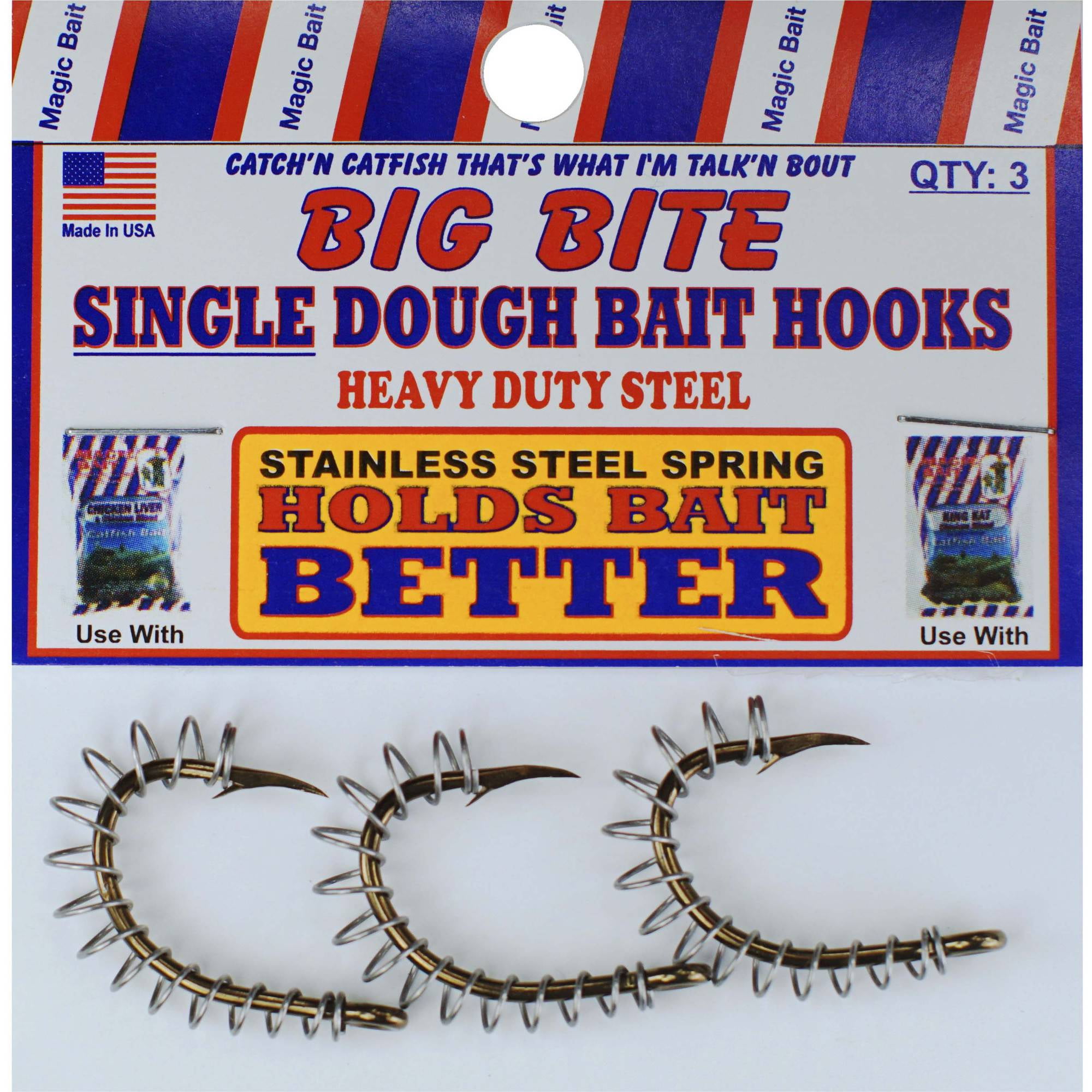 Magic Bait 77BCTL Big Catch Fishing Trotline Stainless Steel Trotline Clips 