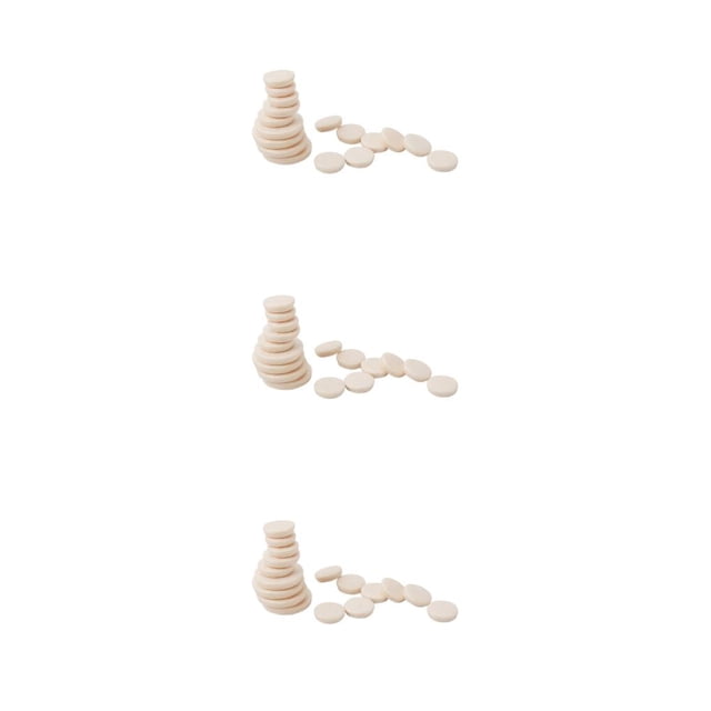 Maytalsory Premium 17 Pcs/Ensemble Coussinets de Remplacement pour Clarinette Basse pour Pièces d'Instruments à Vent Bois Type1 3Ensemble