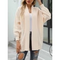 thumbnail image 1 of Charmo Womens Open Front Knit Sweater Oversized Long Sleeve Cardigan Outwear, 1 of 5