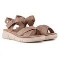 thumbnail image 2 of Women's Flat Suede Sandals By XTI_141242_Light/Pastel Pink, 2 of 4