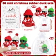 thumbnail image 3 of Regalo de fiesta de Navidad Lunmon, 200 unidades, pato de goma de 5 cm con accesorios, 3 of 6