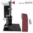 thumbnail image 1 of Collection Disc Bandschleifer Grinder with,50mm Width Belt Sanders Attachment Polisher Grinding Polishing Machine with Adapter, 1 of 8