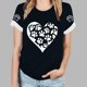 thumbnail image 5 of Tops Y Blusas de las Mujeres Estampadas Cuello Redondo Manga Corta, Poliéster Casual Top para Diario, Fiesta Y Todas las Estaciones, 5 of 8