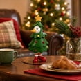 thumbnail image 5 of Christmas Resin Duck Figurine In Christmas Tree Costume, Cute Desktop Holiday Display Ornament, 5 of 6