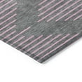 thumbnail image 4 of Addison Rugs Chantille Indoor/Outdoor Transitional Geometric Gray Washable Rectangle Rug, 3' x 5', 4 of 6