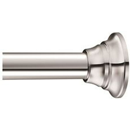 Chrome Straight Shower - Moen Shower Tension Rod, Chrome
