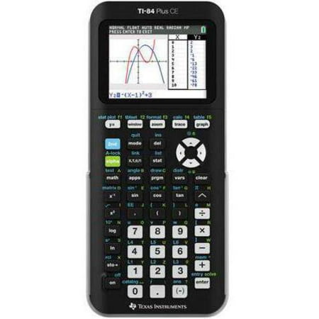 Texas Instruments TI-84 Plus CE Graphing Calculator, Black