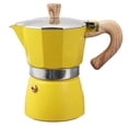 thumbnail image 1 of 150 ML/300 ML  Aluminum Italian Style Espresso Maker,  Moka Pot Coffee Maker Household for Cappuccino Latte Aluminium Espresso Machine with Traditional Design for Home Use, 1 of 8