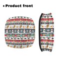 thumbnail image 2 of HELLHERO Christmas Retro Striped Theme Back Cover Removable Walker Seat Cushion Cover and Easy Fit Gift Option, 2 of 7