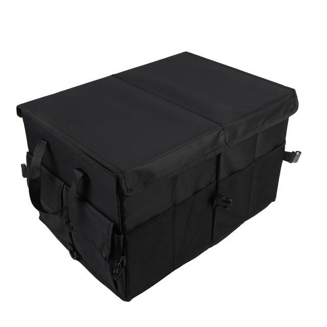 Car Trunk Organizer Large Capacity Multifunctional Oxford Cloth Collapsible Trunk Organizer for Sundries Tools SUV Truck