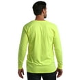 thumbnail image 4 of Bass Creek Outfitters Men's High Visibility Shirts - 4 Pack Heavy Duty Long Sleeve/Short Sleeve Workwear Tees (M-3XL), 4 of 7