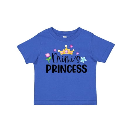 

Inktastic Mimi s Princess Crown and Flowers Gift Toddler Toddler Girl T-Shirt