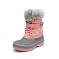 thumbnail image 1 of Dream Pairs Botas de nieve de invierno de media pantorrilla a la moda para niños y niñas para niños pequeños/niños pequeños/niños grandes KRIVER-3 Dream Pairs Dream Pairs KRIVER-3, 1 of 5