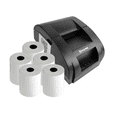 thumbnail image 1 of Impresora Termica  Bloosom Tickets Usb 58mm Punto De Venta + 5 Rollos Negro, 1 of 4