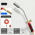 thumbnail image 4 of Burner High Output Nozzle And High Pressure Hose Adjustable Flame Size Quick Interface Sprayer Garden Ice And Road Replacement Parts down Faucet Universal Faucet Head Copper Faucet Kitchen 3 Hole, 4 of 7