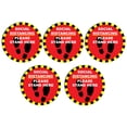 thumbnail image 1 of Advancent Calcomanía direccional de 5 piezas, pegatinas de suelo de distancia social, señal de suelo autoadhesiva, marcadores resistentes al desgaste, Decoración del hogar XG004 Advancent HA060828-04B, 1 of 6