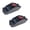 Red 220V, variant on WINDLAND 2Pcs Waterproof Inline Cord Switches With Indicators for Outdoor Use Easy to Use