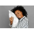 thumbnail image 6 of Blissford Satin Pillowcase with Zipper – Soft and Silky King Size Pillowcase for Hair and Skin – Reduces Facial Wrinkles - Durable Pillow Cover That Feels Soft and Cool All Night Long – Set of 2, 6 of 8