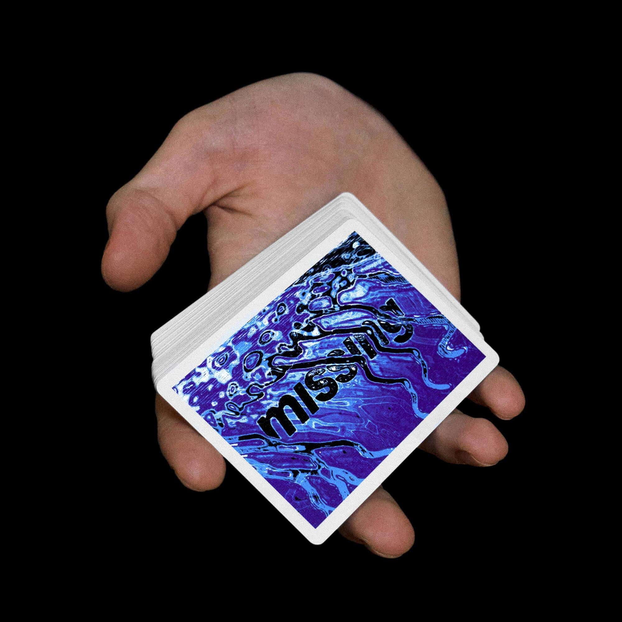 Databend (2) Two Playing Cards by Missing New York