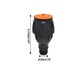 thumbnail image 4 of Espensores de Jardín para Grandes Áreas Aleación Espensor de Jardín Inserto de Tierra 4 Puntos 360 Grados Cabezal de Rociador Rotativo Automático Cabezas de Rociador de Riego Automático, 4 of 9