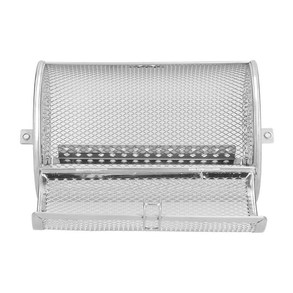 360 Degree Rotatable Fryer Basket Stainless Steel Baking Tool for Kitchen Electric Oven 12x12x18cm