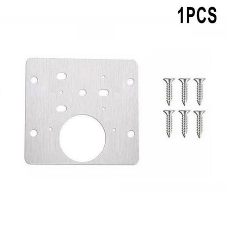 

Cabinet Hinge Repair Plate with 6 Mounting Screws Home Closet Door Repair Kit