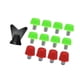 thumbnail image 4 of Pieles de zapatos de zapatos de fútbol de 12 piezas Caballeros de rugby M6 Spikes de zapatillas de fútbol para zapatillas de fútbol para zapatillas de Verde 8 mm rojo 11 mm, 4 of 8