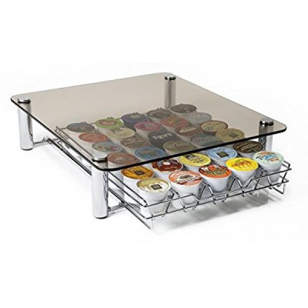 Deluxe Glass Coffee Drawer for Keurig 