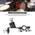 thumbnail image 3 of Cymbal Stand Clamp Extension Clip, Robust Cymbal Arm Attachment Clamp Simple Installation   for Small Drum Rack, 3 of 7
