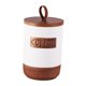 thumbnail image 1 of Tarro de almacenamiento, soporte para tarro sellado, decoración con tapa de madera, recipiente hermético, botella de sal para encimera, regalos, casa Café, 1 of 9