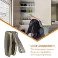 thumbnail image 3 of Yuarrent Colgador de ropa de aleación de Zinc, repuesto para puerta trasera autorretráctil montada en la pared, accesorios de gancho para paraguas Almacenamiento y organización del hogar cepillado Yuarrent HA080555-02, 3 of 6