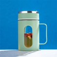 thumbnail image 2 of SUNSIOM Glass Tea Cups Clear Tea Infuser Cup Durable High Temperature Resistance Tea Mug with Infuser, 2 of 9