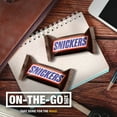 thumbnail image 4 of Snickers Fun Sizes Chocolate Caramel Candy Bars - 125 Individually Wrapped Candy with Roasted Peanuts, Nougat, Caramel, and Milk Chocolate (5 Pounds), 4 of 5