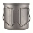 thumbnail image 4 of Lixada Lixada Compact Titanium Pour-Over Coffee Maker with Lid & 2 Beer Mugs, 400ml Capacity, Lightweight & Durable, 4 of 6