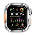 thumbnail image 3 of Dwitch 1 Pack Metal Bumper Case Compatible for Apple iWatch Series 10 46mm Protector, Turn 46mm into Ultra Seamlessly,Rugged Bumper with Back Cover,Raised Edge Screen Protection,Silver, 3 of 6