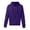 Purple, variant on Uikmnh Solid Color Zip Up Hooded Sweatshirt with Front Pockets Casual Pullover Jacket for Outdoor Athletic Wear