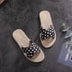 thumbnail image 5 of Zapatillas de verano para mujer Lunares Lunares Vacaciones Zapatos de playa Wmkox8yii  hj789, 5 of 9
