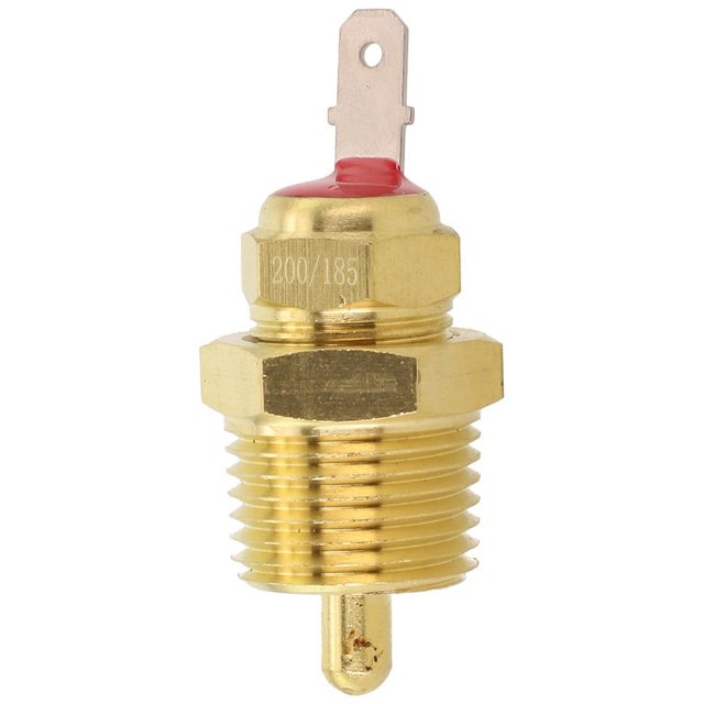 3/8 inch ELECTRIC RADIATOR TEMP-ERATURE SENSOR FAN GROUND-ING THERMOSTAT SWITCH 200°On - 185°Off