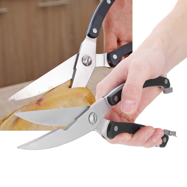 Tijeras De Cocina, Tijeras Multiusos Para Carne Para Cortar Aletas De Pescado De Pollo Y Otros Objetos Cartilaginosos