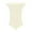 Off-White, variant on Ultimate Textile 24-Inch Round 42"H Fitted Stretch Table Cover